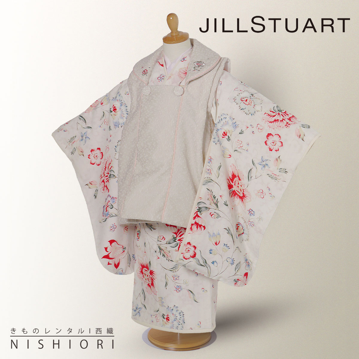 Jillstuart 21年 新作 七五三レンタル 女の子 3歳 着物 被布 753着物 フルセット 着物レンタル 貸衣装 七五三 三歳 子供着物 女児 子ども 可愛い ひな祭り 結婚式 和装 ジルスチュアート ブランド古典 白 ピンク 赤 往復送料無料 No 3261 Gf1 Andapt Com