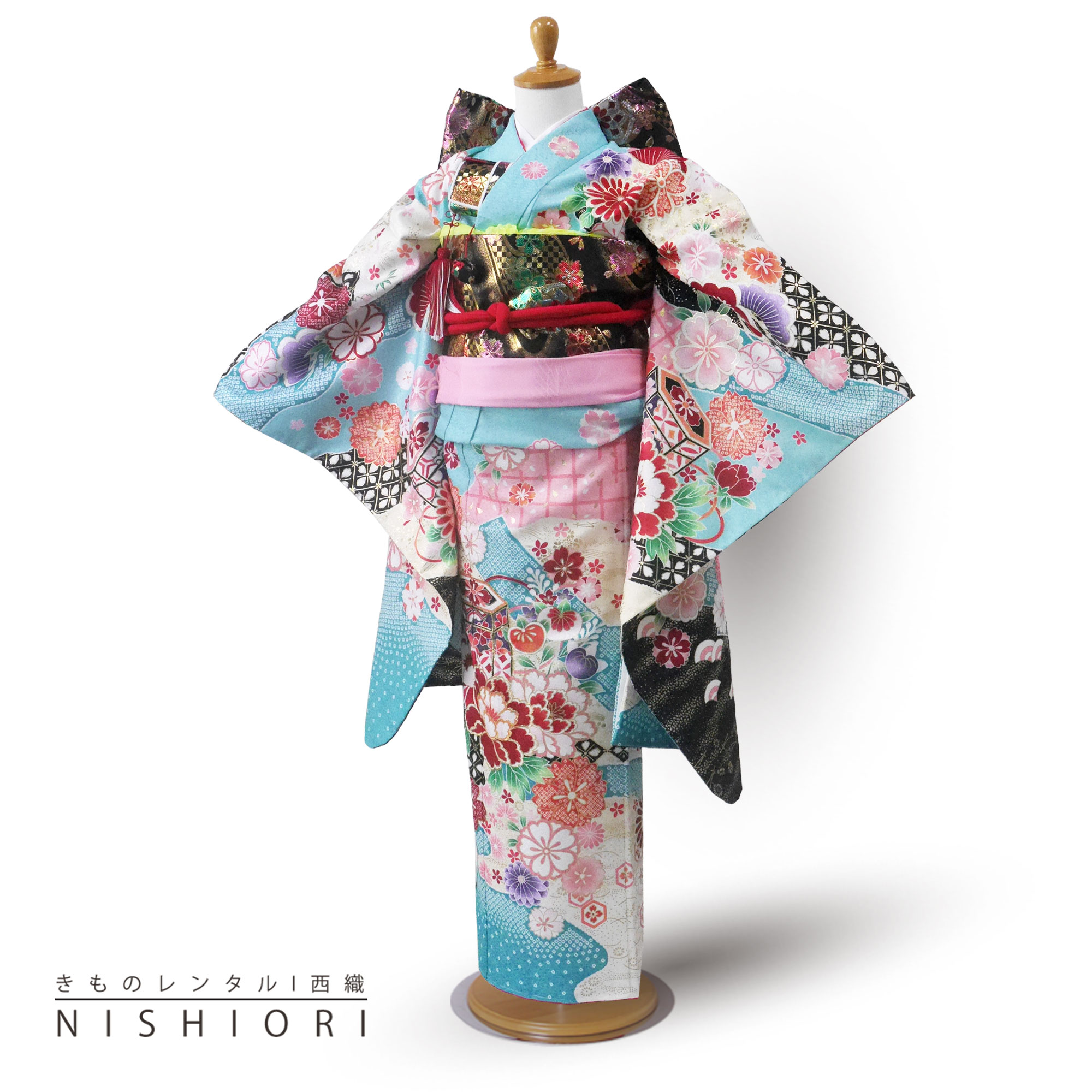 楽天市場】【レンタル】 乙葉 ブランド 七五三 四つ身 着物 フルセット