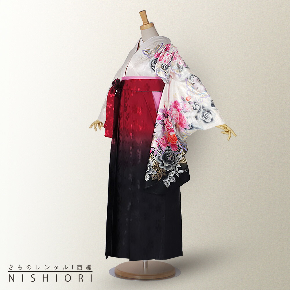 楽天市場】【レンタル】二尺袖 着物 袴 フルセット 【貸衣装 卒業式