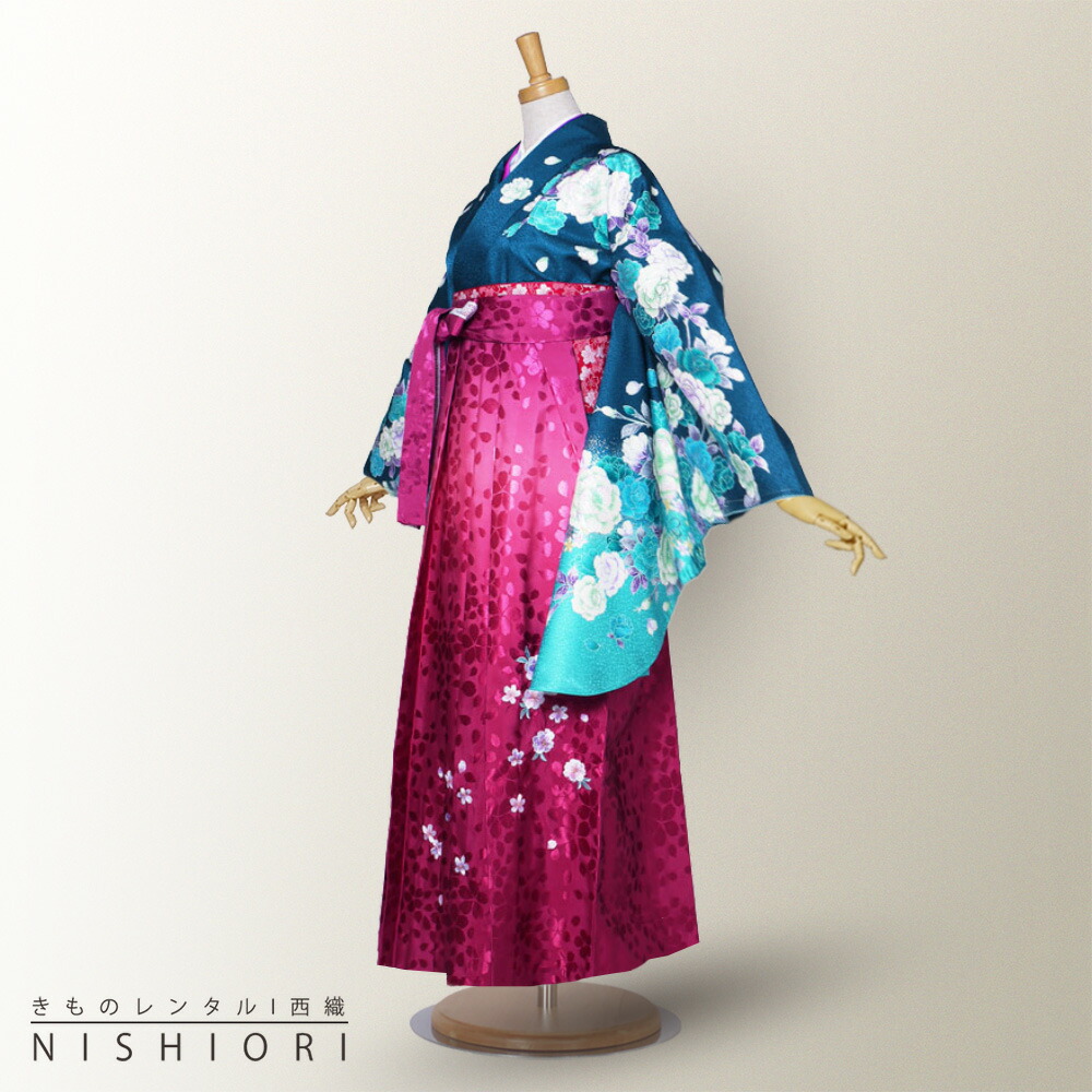 楽天市場】【レンタル】二尺袖 ブランド着物 袴 フルセット 【anan