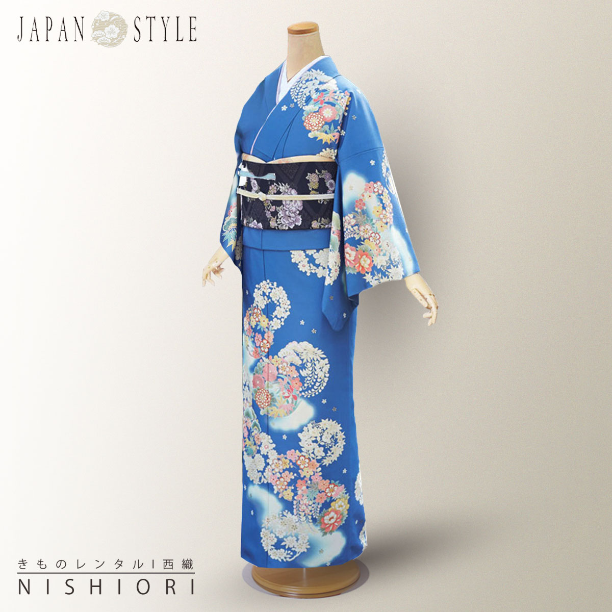 着物セット 送料無料キャンペーン 水色 青 ブランド Style Japan 往復送料無料 レンタル着物 着物 フルセットレンタル 付下げ 訪問着 レンタル 人気 ママ 母親 パーティー お茶会 結納 お宮参り 結婚式 お宮参り 七五三 卒業式 入学式 フルセット 貸衣装 着物レンタル