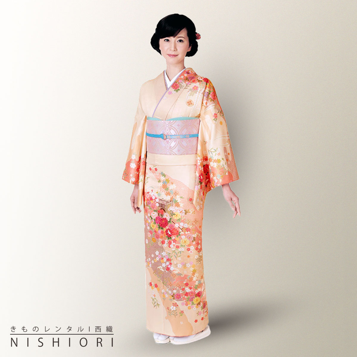 楽天市場】【スーパーSALE 10%OFFクーポン配布中!】【レンタル】訪問着