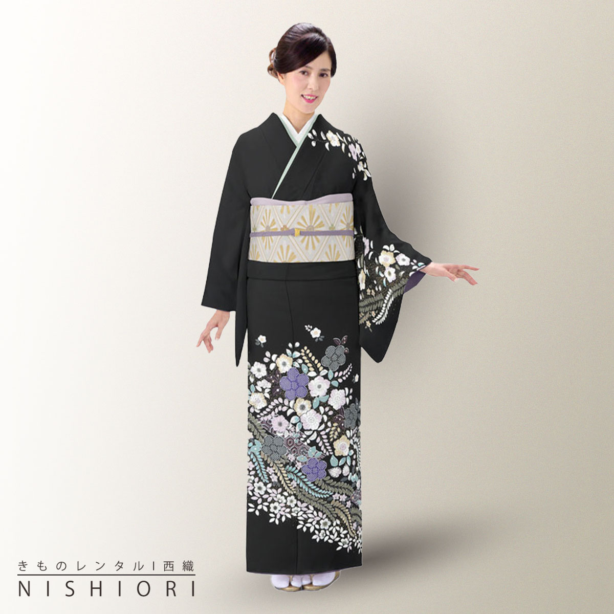 特価 訪問着 レンタル 梅no 01 萩の花 黒 往復送料無料 レンタル着物 着物 フルセットレンタル 付下げ 訪問着レンタル 人気 ママ 母親 パーティー お茶会 結納 お宮参り 結婚式 お宮参り 七五三 卒業式 入学式 フルセット 貸衣装 着物レンタル B1ad01 Bronze Qa