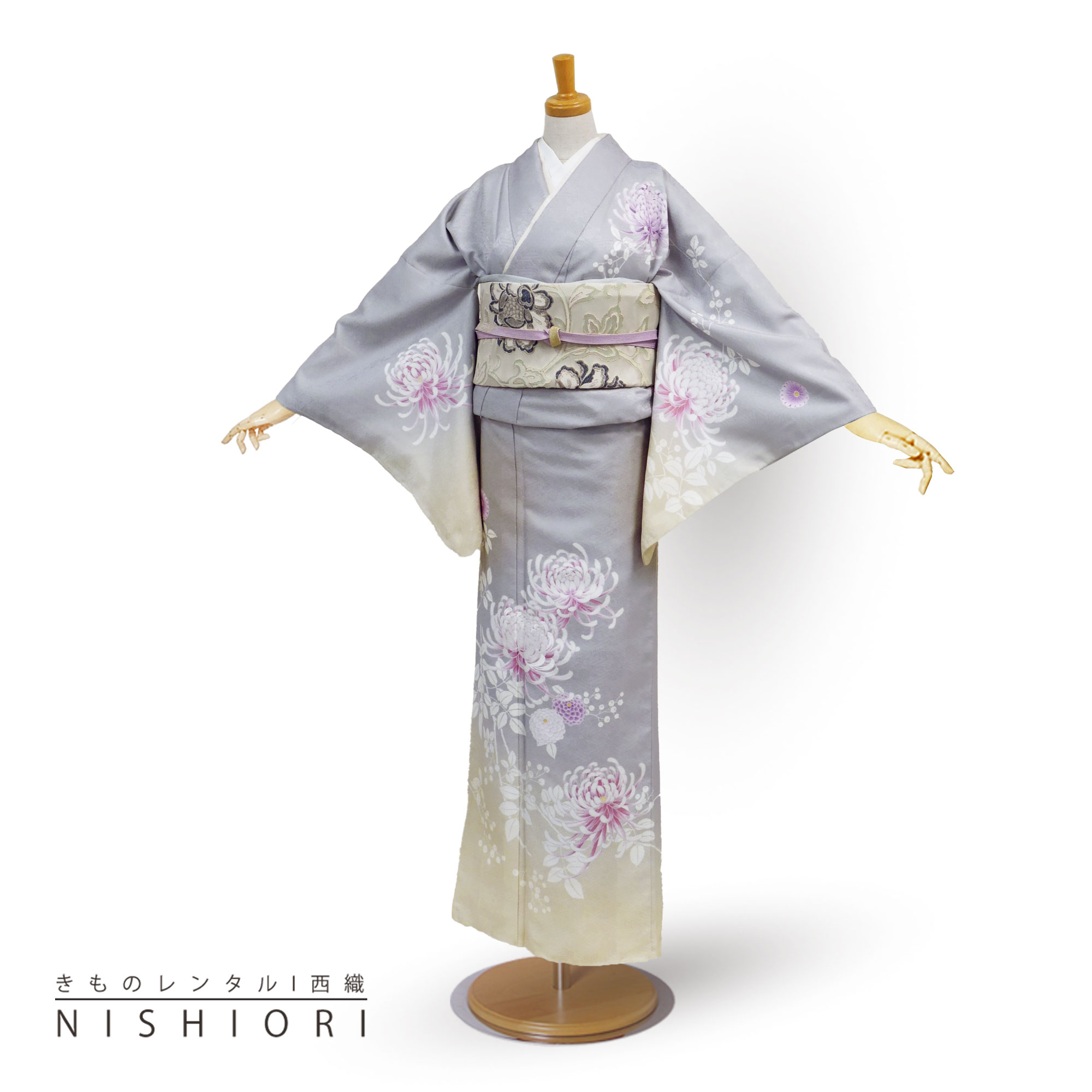 訪問着 フルセットa269F 七五三　入学式　お宮参り　結婚式 レンタル】訪問着レンタル フルセット お宮参り 七五三 結婚式 着物