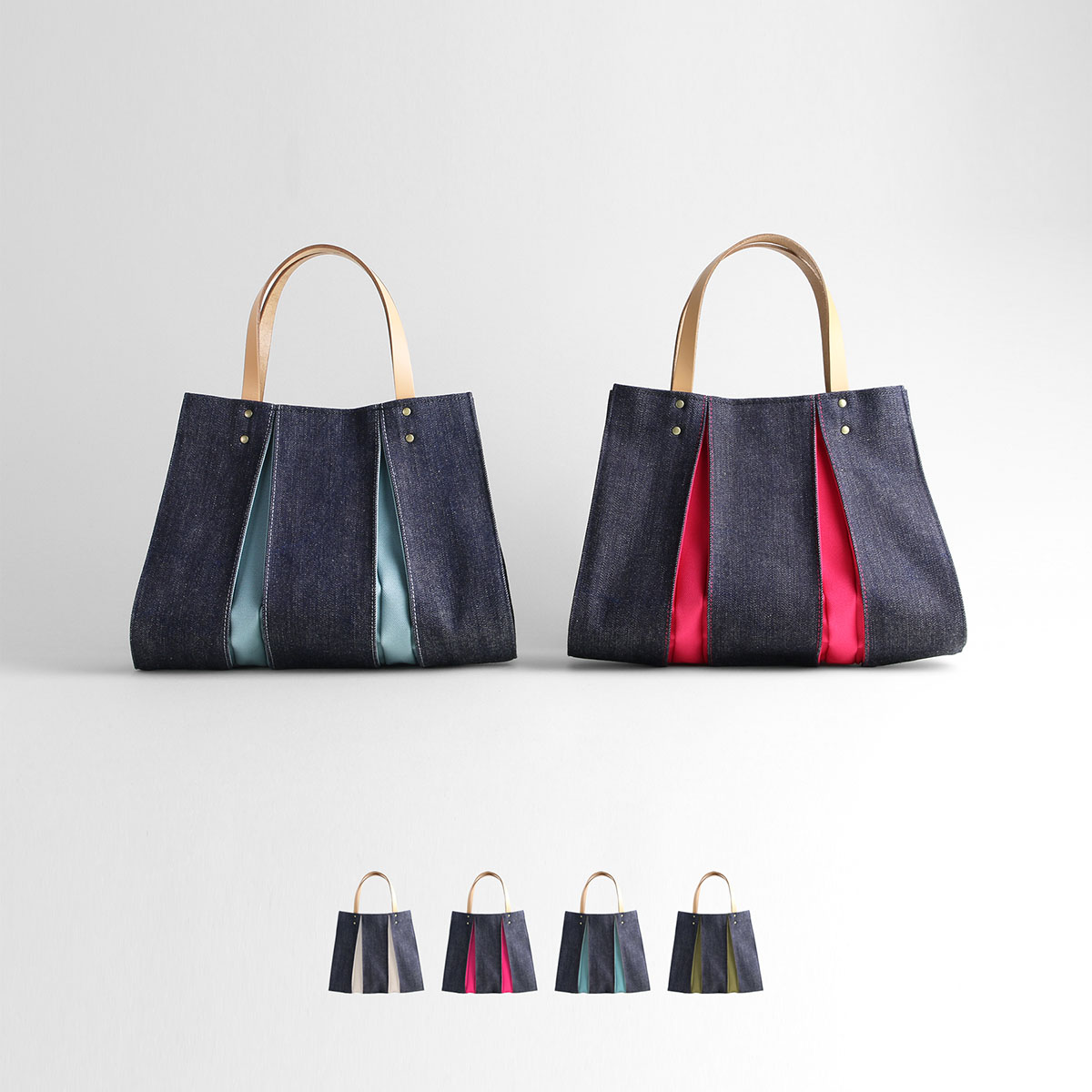 KOSHO ougi denim トートバッグ CH 4色 レディース メンズ 軽さ 小さめ
