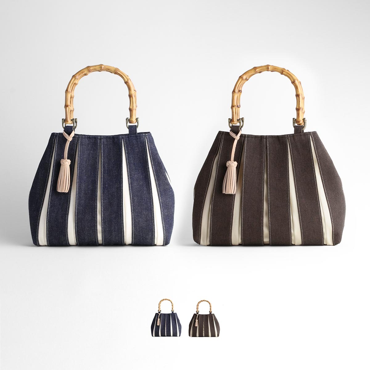 KOSHO ougi accordion バッグ 2色 レディース 軽量 手提げ｜京都 KOSHO