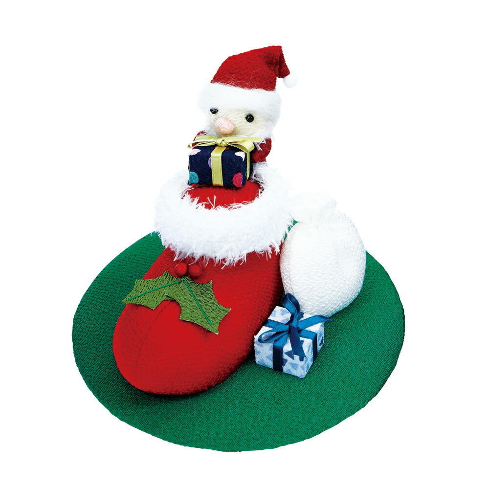 楽天市場】【ミニ 2way ボンボンリース】サンタ ＊ 京都 くろちく 公式