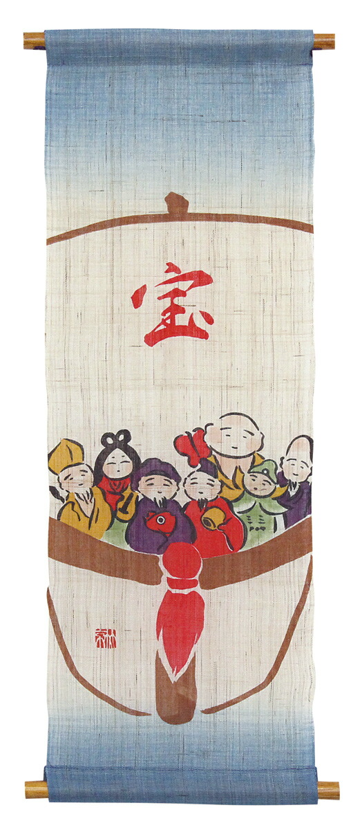 楽天市場】型染タペストリー60・鳳凰束ね熨斗・京都くろちく・本店