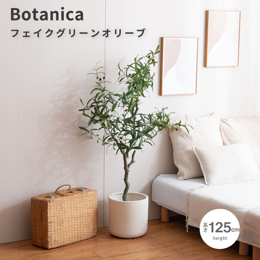 フェイクグリーン　オリーブ フェイクグリーン オリーブ 高さ125cm 人工観葉植物 光触媒 おしゃれ 観葉植物 フェイク リアル 防臭効果 インテリア おすすめ ナチュラル シンプル 北欧 レトロ 西海岸 ミッドセンチュリー meglas メグラス｜kyoto meglas 店