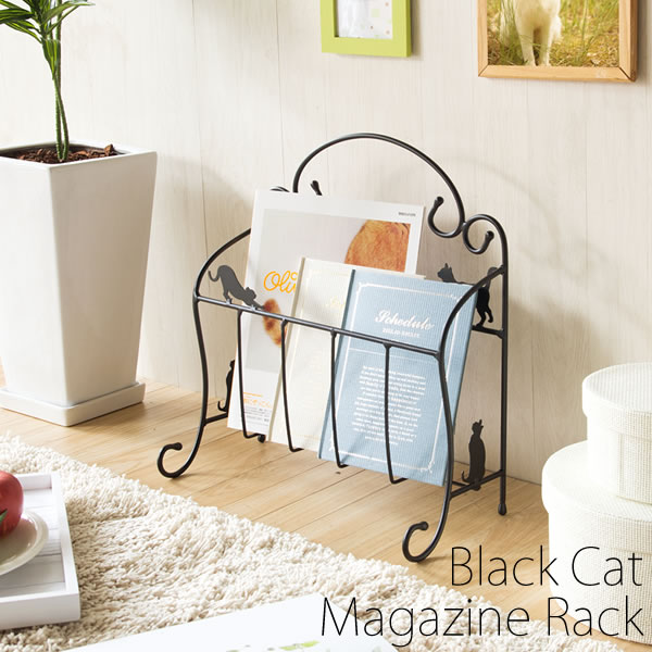 楽天市場】新生活 猫ちゃんグッズ 完成品 Black Cat ネコのマガジン