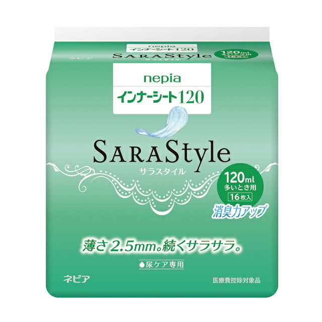 【尖んがり3倍 6/4 20時から】ネピアインナーシート夥しい時用120竓 16枚×18容器に並べる 貨物輸送無料 00903