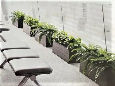 【ポイント3倍 4/4 20時から】 【個人様購入可能】● 造花 人工観葉植物 パーテーション [ gs-90B ] 2種よりお選びください 送料無料 98108 37,538円