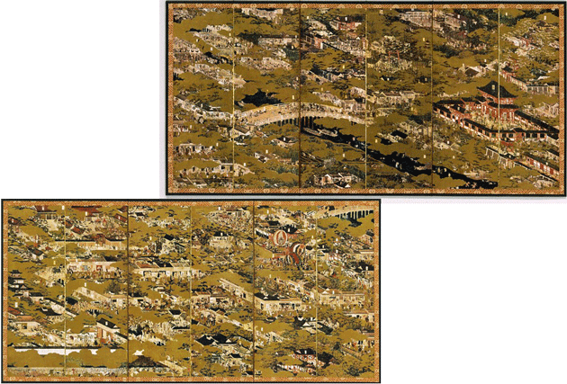 大坂夏の陣図屏風（縮小版） | 大阪城オンラインショップ