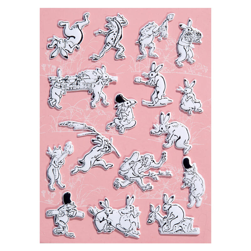 縮小絵巻物〈国宝 鳥獣人物戯画〉(四巻セット)京都便利堂