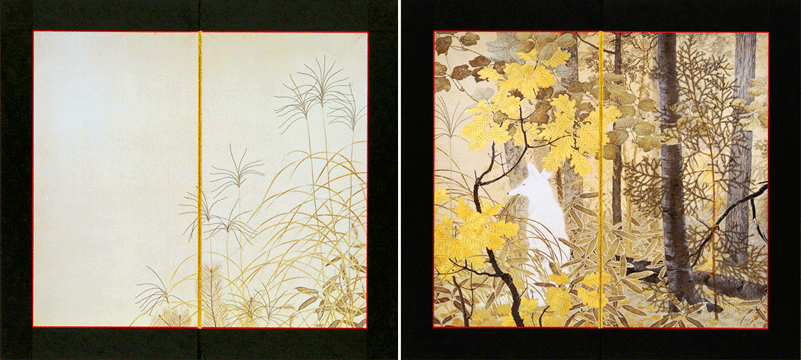 楽天市場】縮小屏風〈国宝 彦根屏風〉(小) : 京都便利堂 楽天市場店