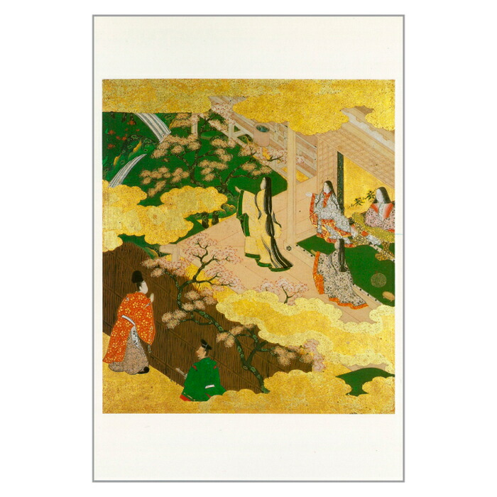 源氏絵小色紙　白畑よし著 芳幾(よしいく) - 今様擬源氏 十三 左甚五郎 - 浮世絵販売