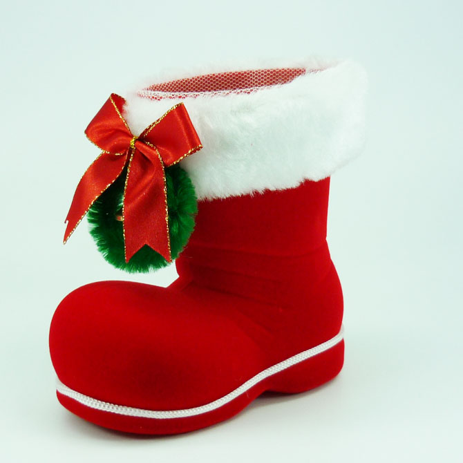 クリスマスブーツ 楽天市場】サンタフェルトソックス【カラー：緑】【クリスマスブーツ