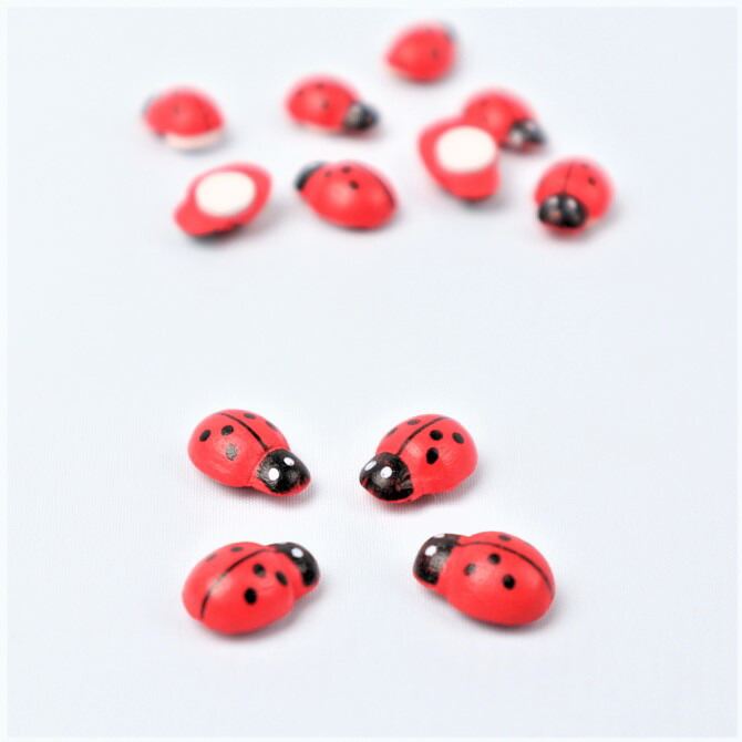 楽天市場】テントウムシ てんとう虫 チャーム アクセサリーパーツ 1個