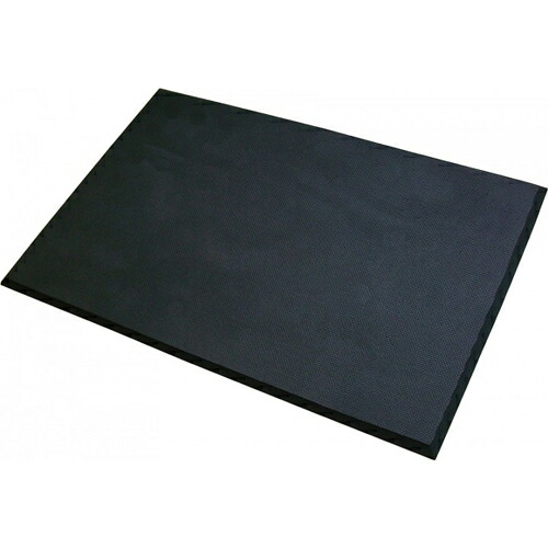【送料無料】疲れにくい キッチンマット 疲労軽減 オーソマット ブラック 穴なし 51×84cm