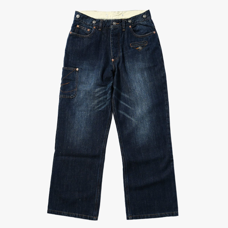KOOI コーイ デニムパンツ メンズ Gパン ボトムス ダメージ加工 ジーンズ 26春夏 IRREGULAR BOYS DENIM PANTS -3.COLOR-|京都印STORE