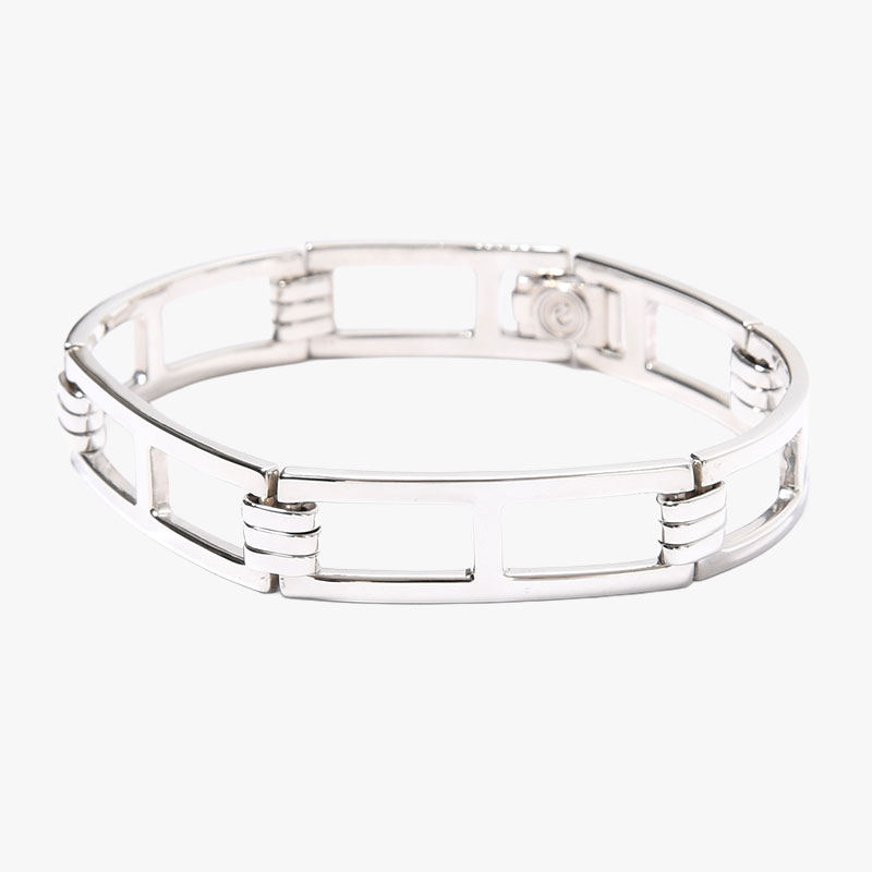 ガーデンオブエデン Garden of eden しろがね色腕輪 しろがね色添え物 差し上げ物 LADDER LINK BRACELET(M) -SILVER-