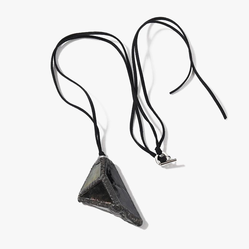 Leh レー 万華鏡ネックレス アクセサリー 石井織絵 ハンドメイド カレイドスコープ KALEIDOSCOPE NECKLACE -METEORITE-|京都印STORE