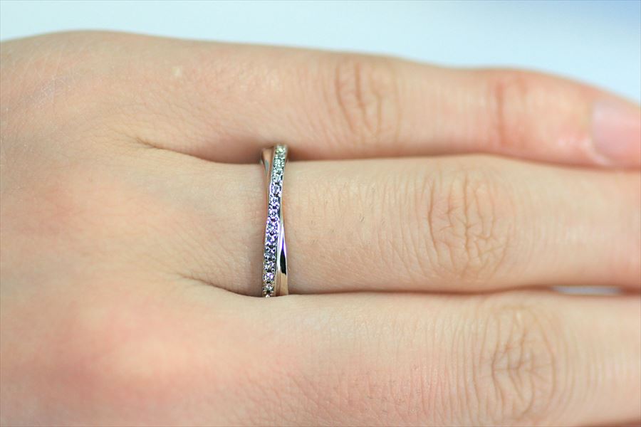 楽天市場 結婚指輪 マリッジリング アミティ L プラチナ リング 刻印無料 Pt900 プラチナリング 純プラチナ 90 ダイヤ入 ペアリング 手作りリング オーダーリング ハンドメイドリング ボーナスセール 手作りリングの京都ジュエリー工房