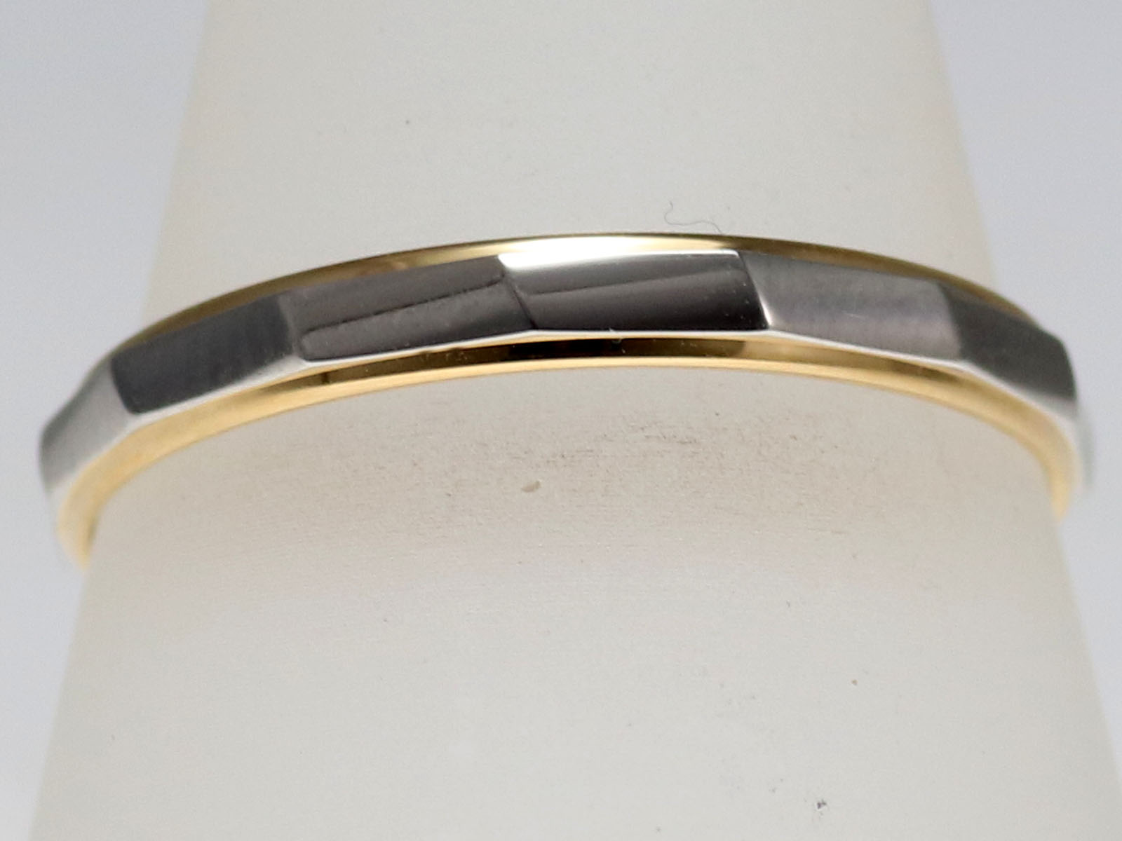 【楽天市場】結婚指輪 マリッジリング プラチナ ゴールド コンビリング PT900 K18 18金 ペアリング 用 Marriage ring