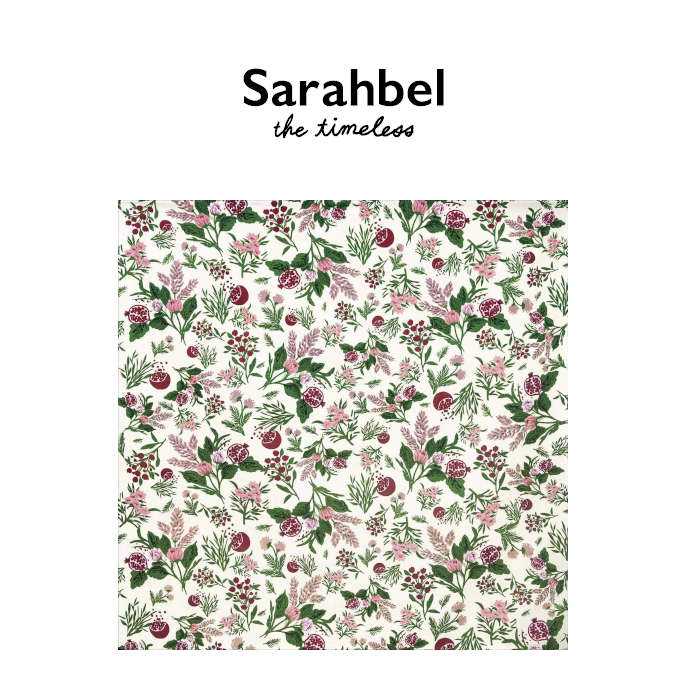 初回限定】 風呂敷 大判 おしゃれ レディース かわいい 和服 和装 カジュアル Sarahbel the timeless 抗菌 抗ウイルスふろしき  三巾ふろしき Garden ガーデン www.agroservet.com