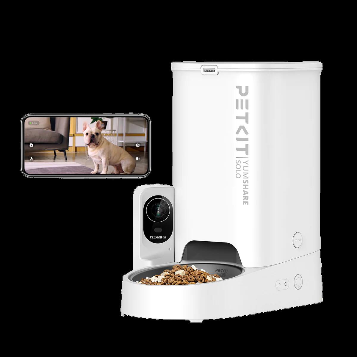 skymee カメラ付き自動給餌器 SKYMEE SMART FEEDER 自動給餌機（スカイミー 自動給餌器 wifi