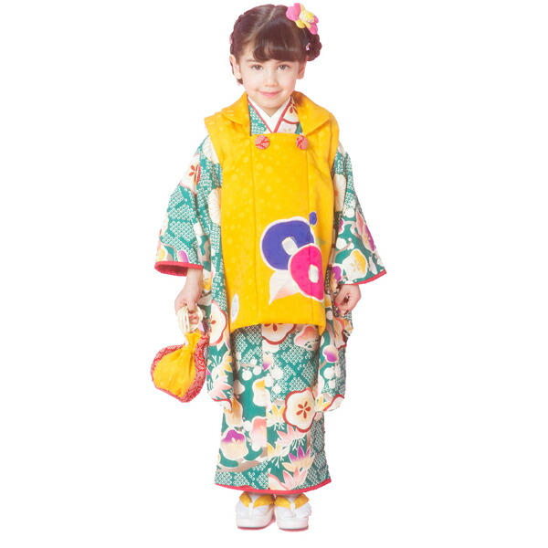 七五三 草履約17 5cm 3歳レンタル 三歳 レンタル 女児 ブランド 身長90 100cm対応 お買い物マラソン ポイント5倍 梅 Unsodo 被布コート 芸艸堂レンタル 高級 フルセット 3歳 三歳 子供 女児 貸衣装 七五三 ひな祭り 往復送料無料 椿 梅 鹿の子 黄色 緑