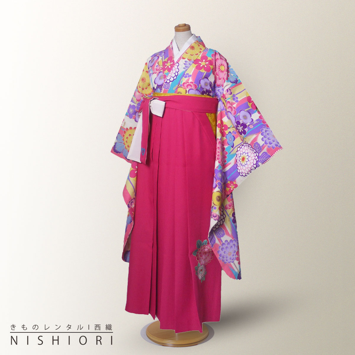 楽天市場】JENNI love ジェニーラブ 卒業式 二尺袖 ジュニア 着物