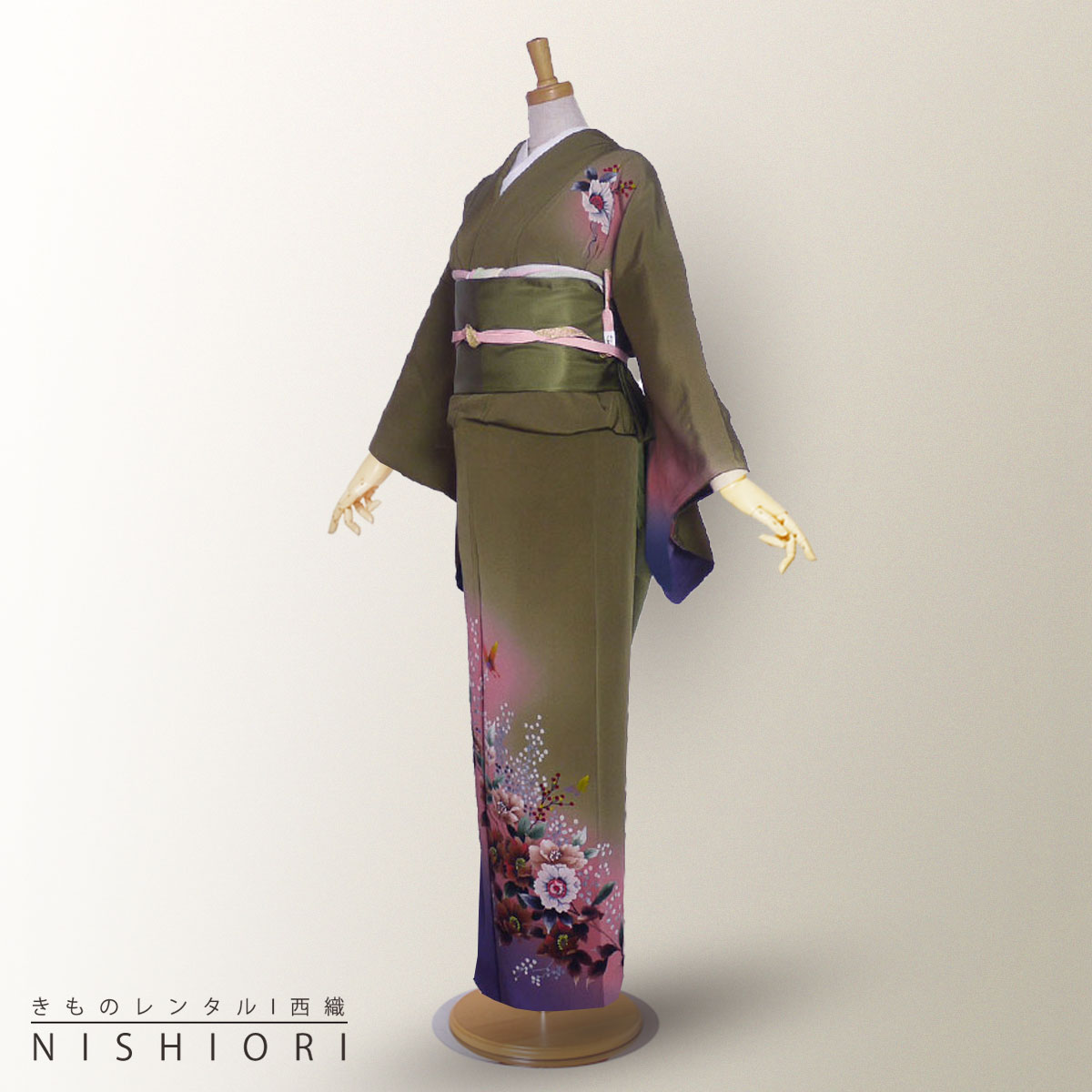 楽天市場】【レンタル】訪問着 着物 貸衣装 フルセット 入学式