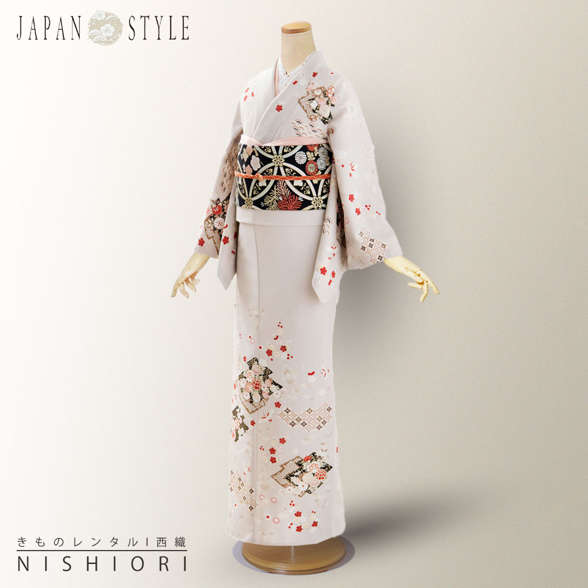 楽天市場】レンタル 訪問着 フルセット JAPAN STYLE ブランド【入学式