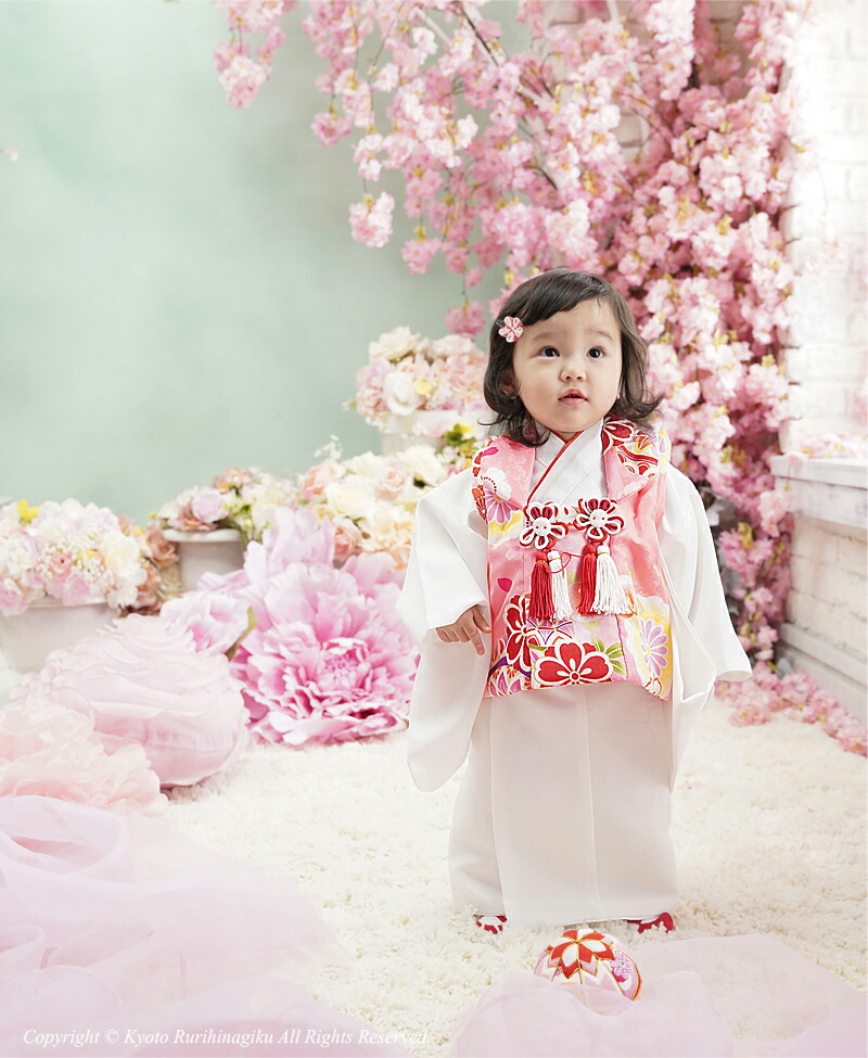 ベビー 着物 初節句 ひな祭り 1歳 被布セット 80 90 きもの 女の子 雛祭り ひなまつり お食い初め 百日祝い お正月 誕生日 出産祝い プレゼント 1歳誕生日 Napierprison Com