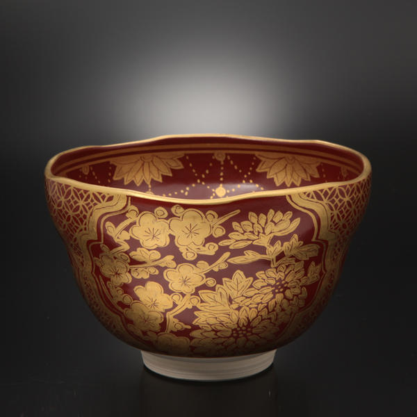 楽天市場】寺尾陶象作 手捻竹林七賢乾山茶碗 【送料無料】【smtb-k