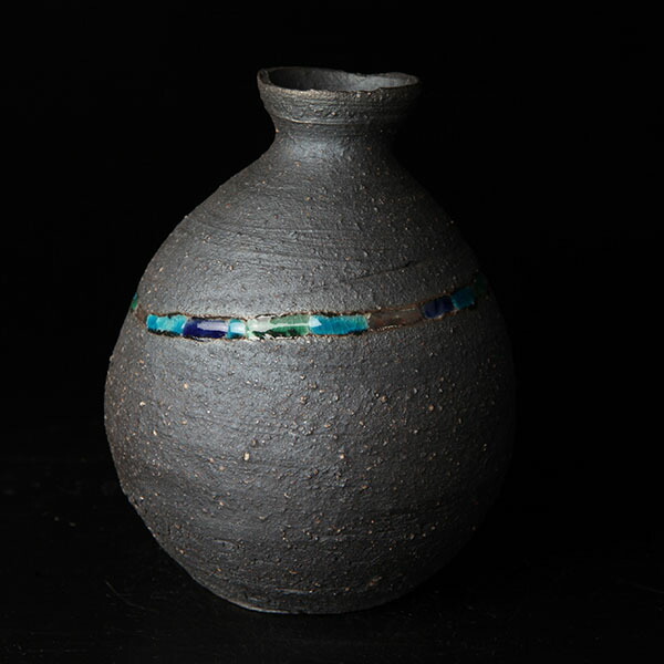 楽天市場】荒木義隆監修 小僧窯 トルコブルー金彩楕円深鉢 【酒