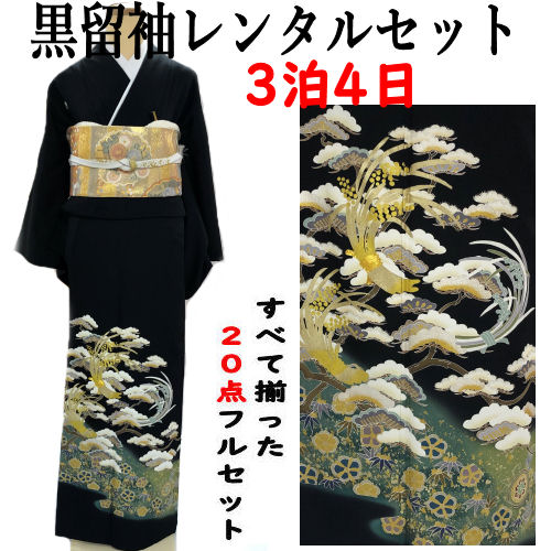 賃借 黒留袖 金彩友禅 無償性大きさ 松竹梅 金駒刺・墸 吉祥柄 比翼仕立てもの 正絹黒留袖 賃借仕掛ける 貸御召しもの 全て揃った20点 家紋入り口・入口 フルセット 絹 華燭の典 交歓会 取り持ち役 礼装 往復貨物輸送無料 名著柄 黒留袖賃借 留袖賃借 フルセット賃借 御召しもの 賃借御召しもの
