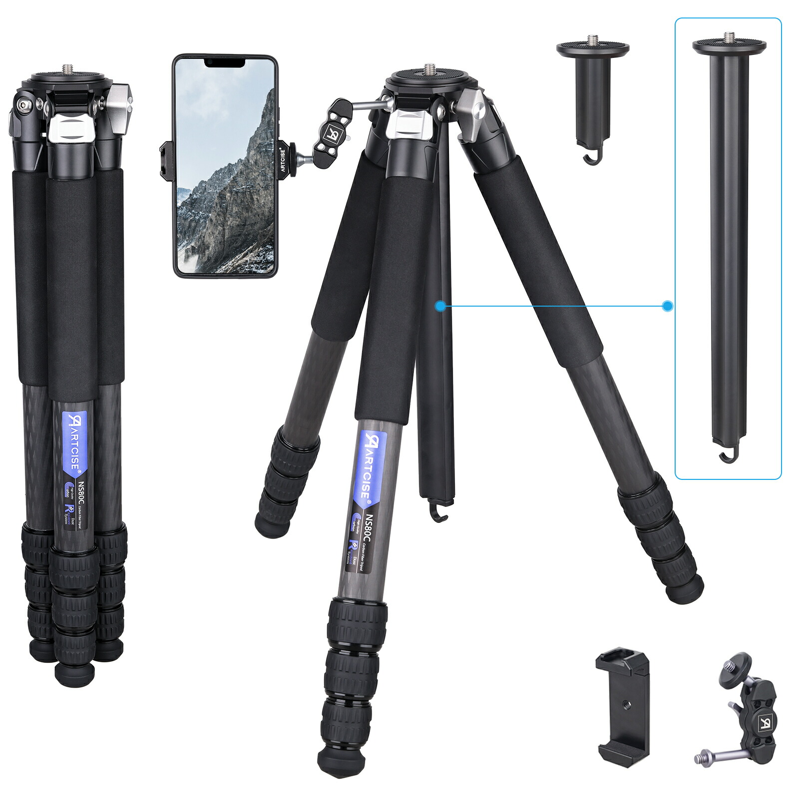 楽天市場】38エクスプローラー A38 Carmagne 小 三脚 カメラ三脚