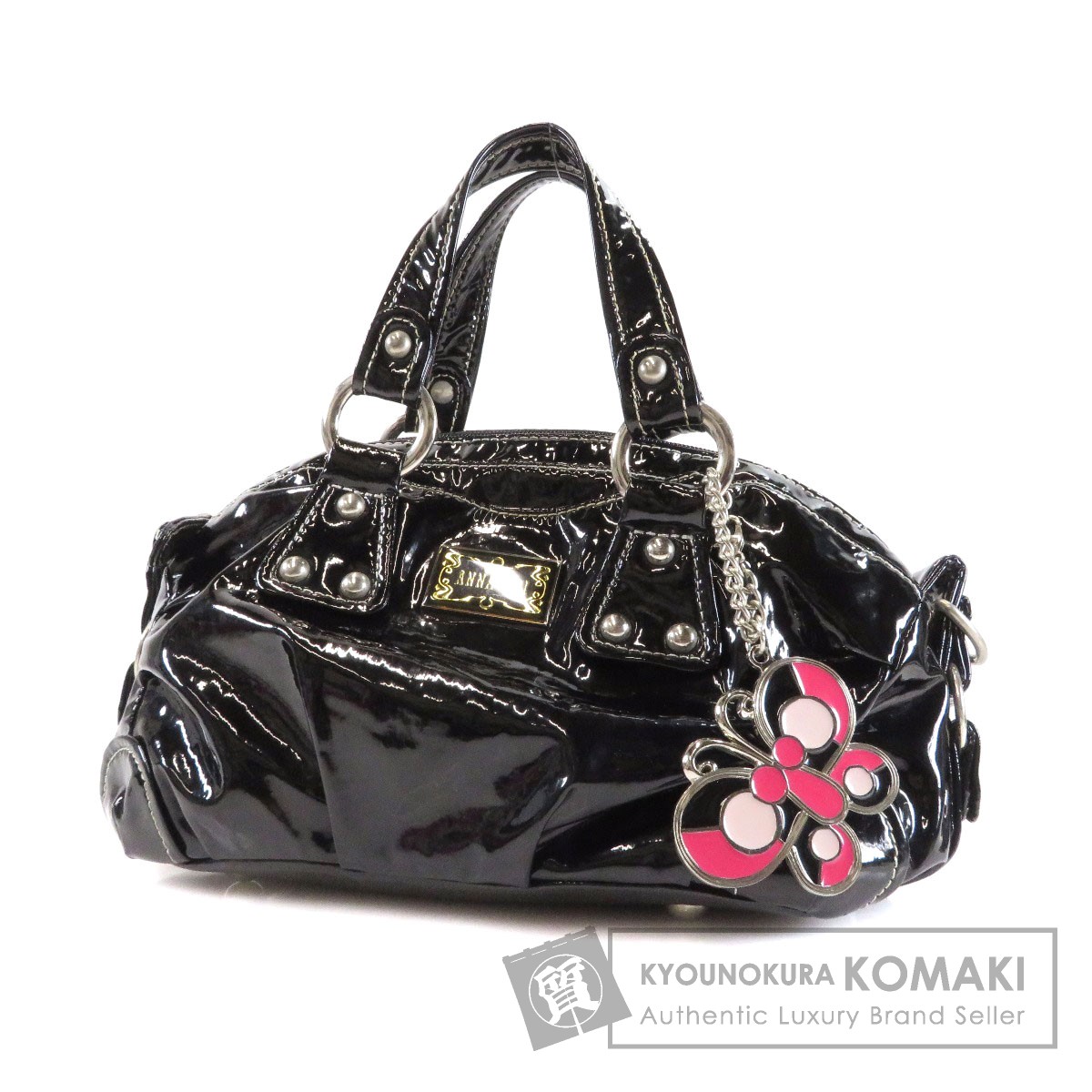 anna sui 2way手提包乙烯树脂女士