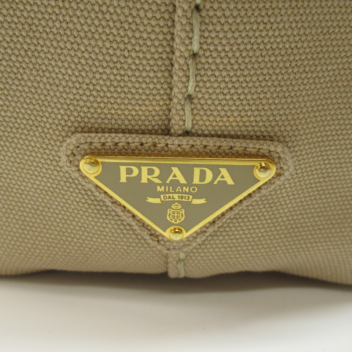 PRADA カナパミニ 2way ハンドバッグ キャンバス レディース 【】【プラダ】