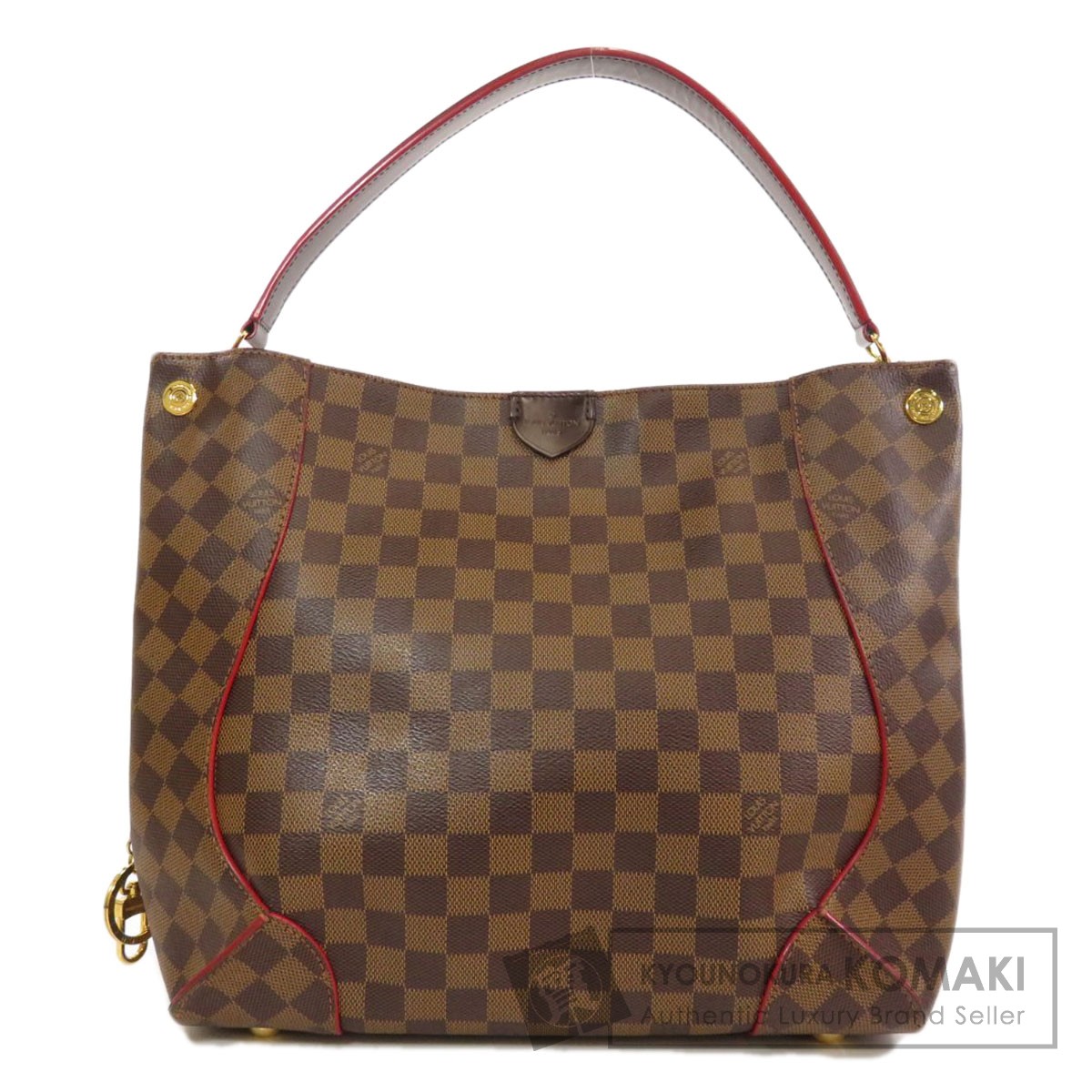 在庫有 ルイヴィトン ｎ カイサ ホーボー ショルダーバッグ ダミエキャンバス レディース 中古 Louis Vuitton 60 Off Localterrace Com