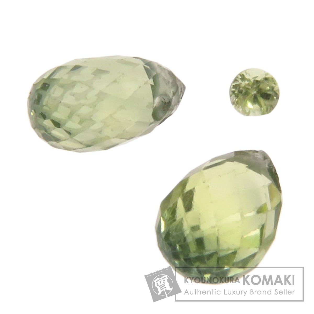 グリーンサファイア ルース 0.31g レディース 【中古】|ブランド京の蔵小牧【最安挑戦!】