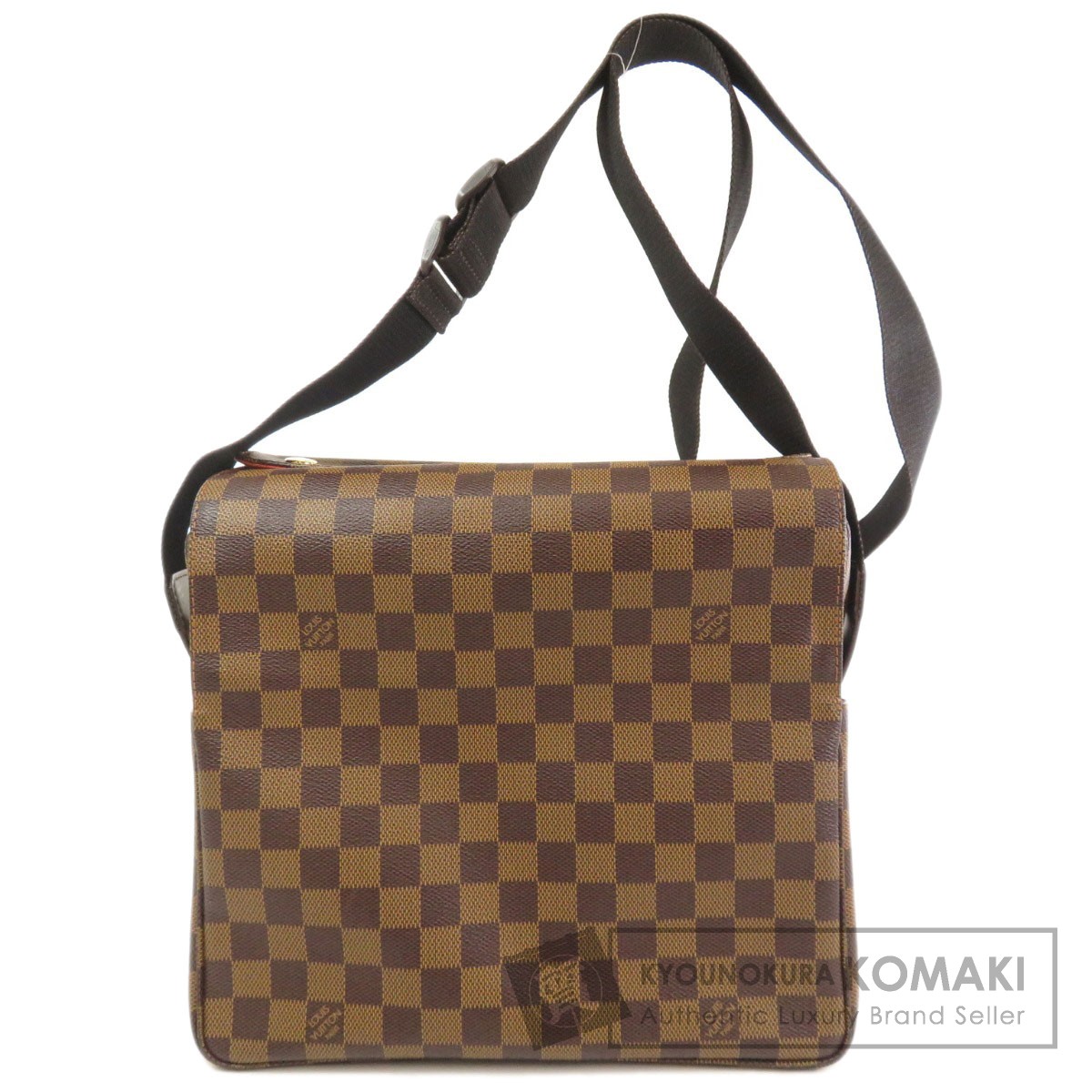 Vuitton ナヴィグリオ N ダミエ ユニセックス 中古 エベヌ N Louis エベヌ ブランド京の蔵小牧 ダミエ ダミエキャンバス ルイヴィトン N Louis ショルダーバッグ ショルダーバッグ ダミエ ルイヴィトン エベヌ 最安挑戦 Vuitton ナヴィグリオ