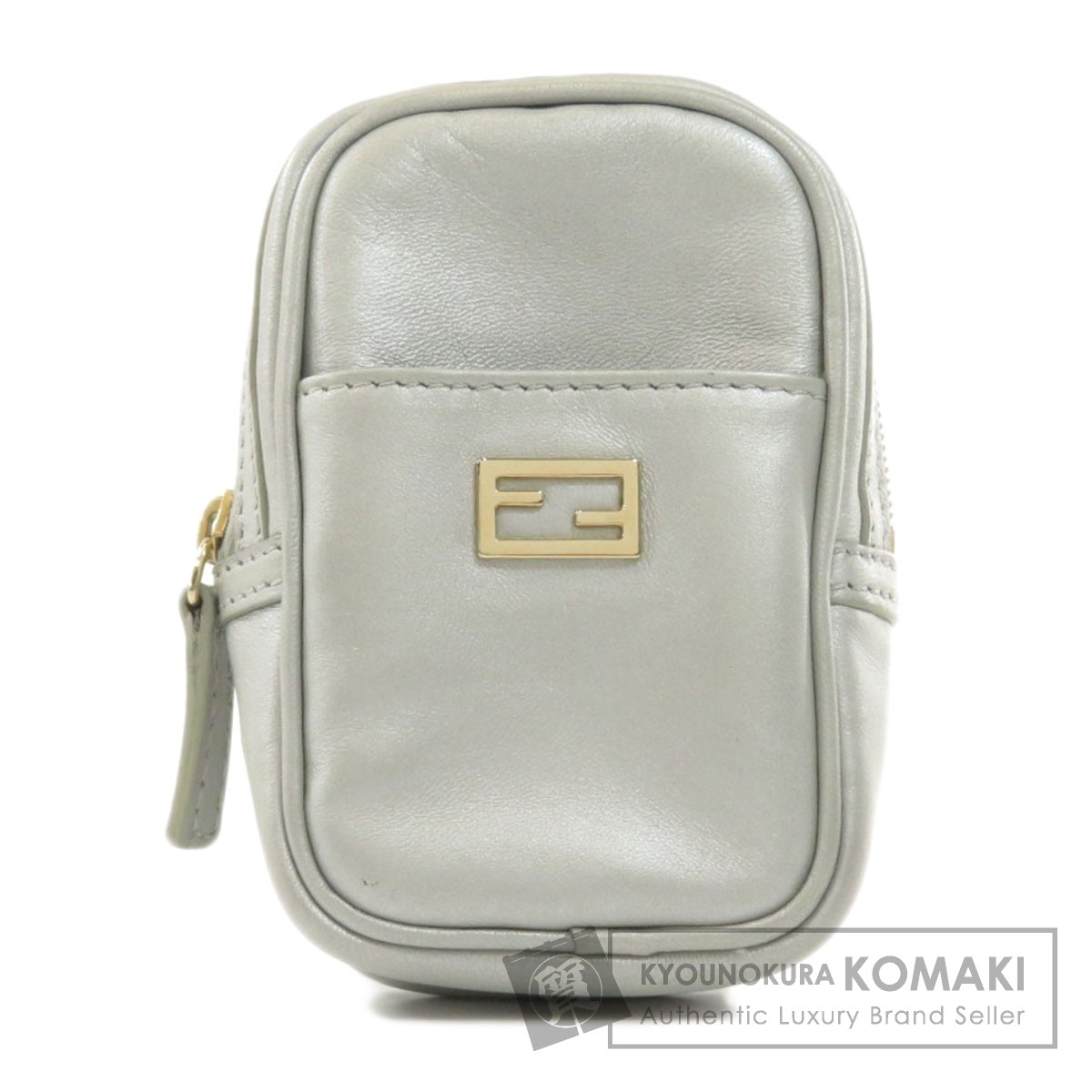 フェンディ フェンディ フェンディ シガレットケース ロゴタイプ バッグ 小物 ブランド雑貨 シガレットケース Fendi レザー ロゴタイプ Fendi 中古 ロゴタイプ ユニセックス