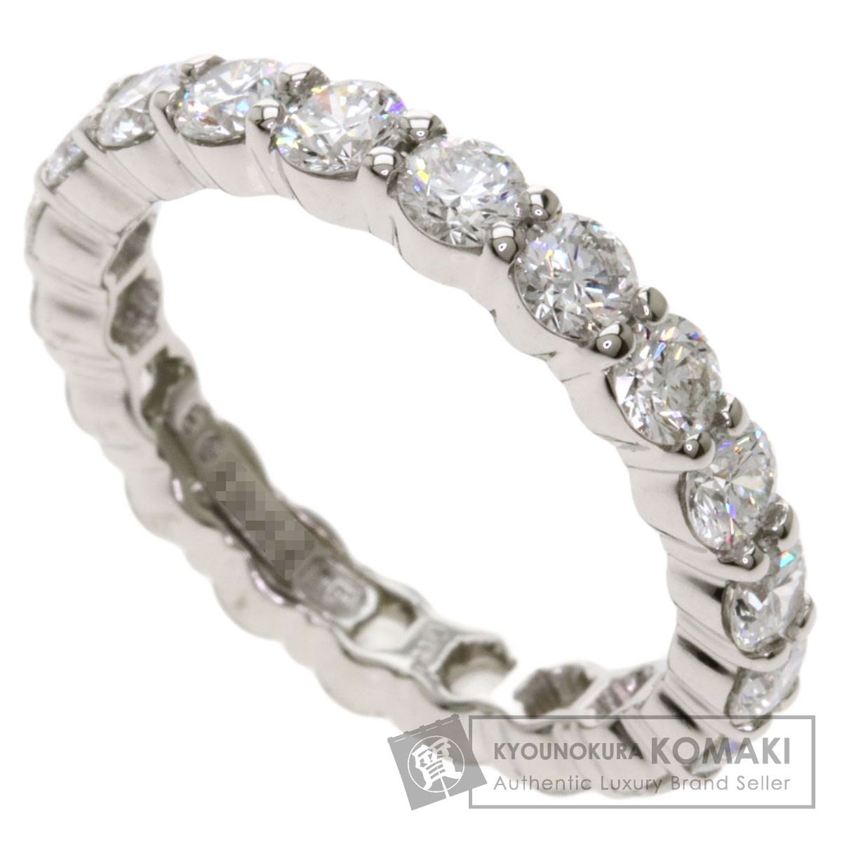 楽天市場 ハリーウィンストン エタニティリング ダイヤモンド リング 指輪 プラチナpt950 レディース 中古 Harry Winston ブランド京の蔵小牧 最安挑戦