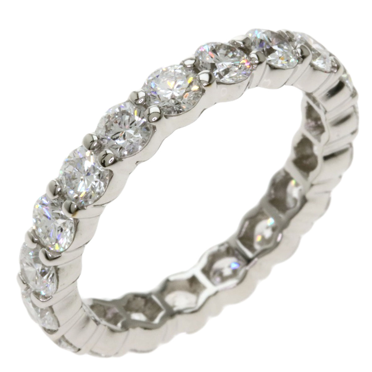 楽天市場 ハリーウィンストン エタニティリング ダイヤモンド リング 指輪 プラチナpt950 レディース 中古 Harry Winston ブランド京の蔵小牧 最安挑戦