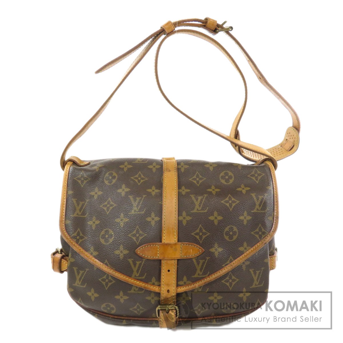 Louis ショルダーバッグ Louis M 最安挑戦 ルイヴィトン モノグラム モノグラム Vuitton モノグラム ユニセックス ソミュールm 中古 モノグラムキャンバス ソミュールm ソミュールm ショルダーバッグ M Vuitton ルイヴィトン ルイヴィトン