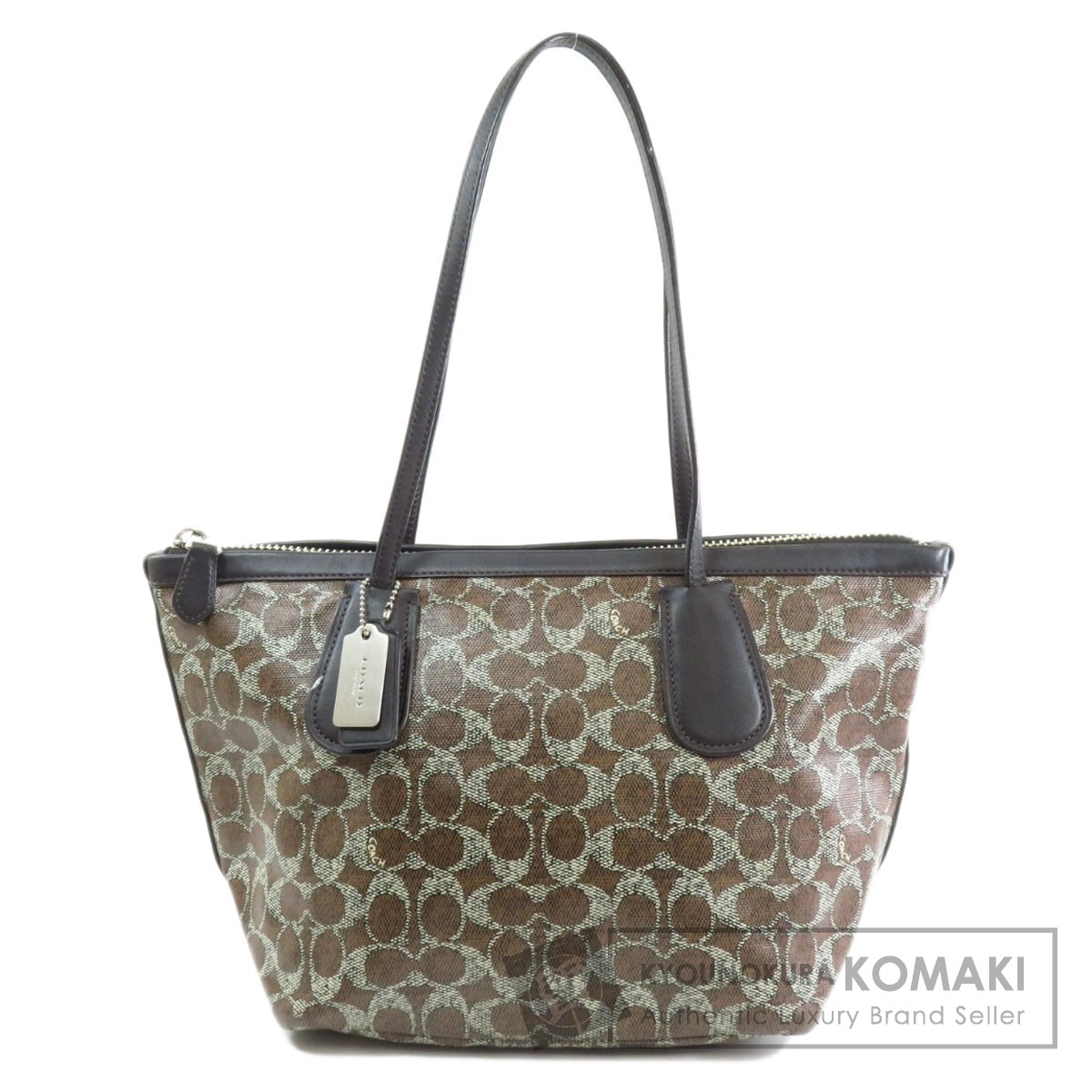 最安挑戦 Coach トートバッグ トートバッグ レディース コーチ トートバッグ ブランド京の蔵小牧 中古 レディース Coach トートバッグ コーティングキャンバス シグネチャー シグネチャー コーチ 最安挑戦 Coach トートバッグ トートバッグ レディース コーチ トートバッグ ブランド京の蔵小牧 中古 レディース Coach トートバッグ コーティングキャンバス シグネチャー シグネチャー コーチ