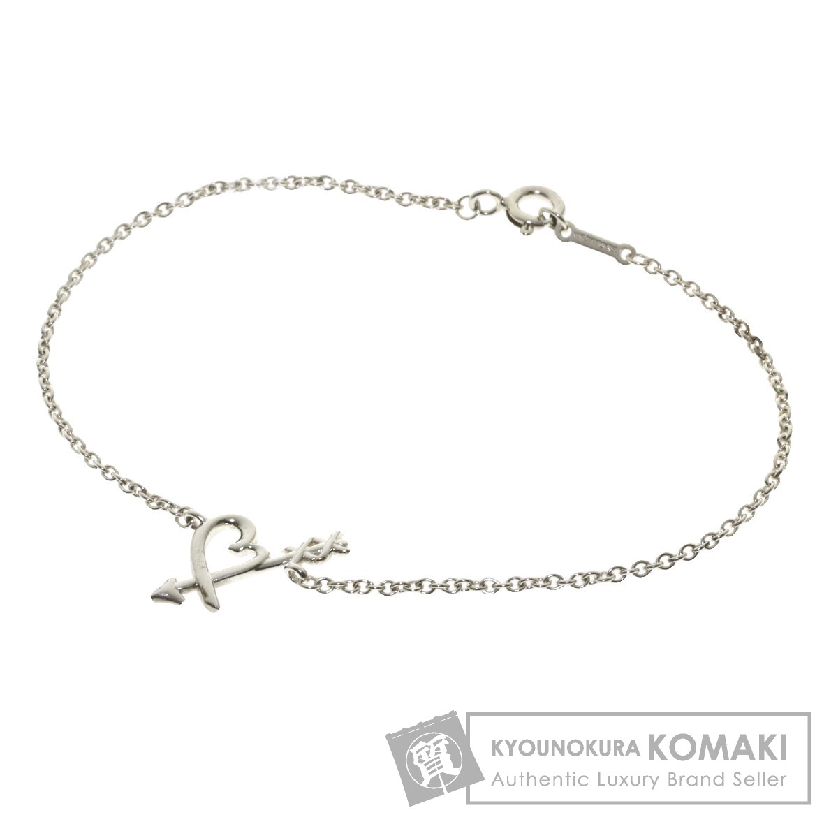 楽天市場 当店限定ポイント５倍 高額クーポン配布中 8 18 水 09 59迄 ティファニー グラフィティ ハート アロー ブレスレット シルバー レディース 中古 Tiffany Co ブランド京の蔵小牧 最安挑戦